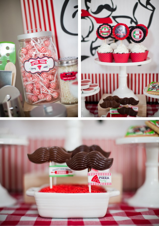 pizza-party-birthday-red-cupcake-wrappers