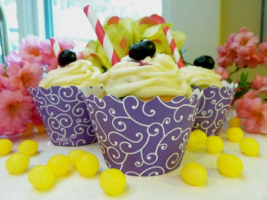 Cupcake Couture Wrappers Purple